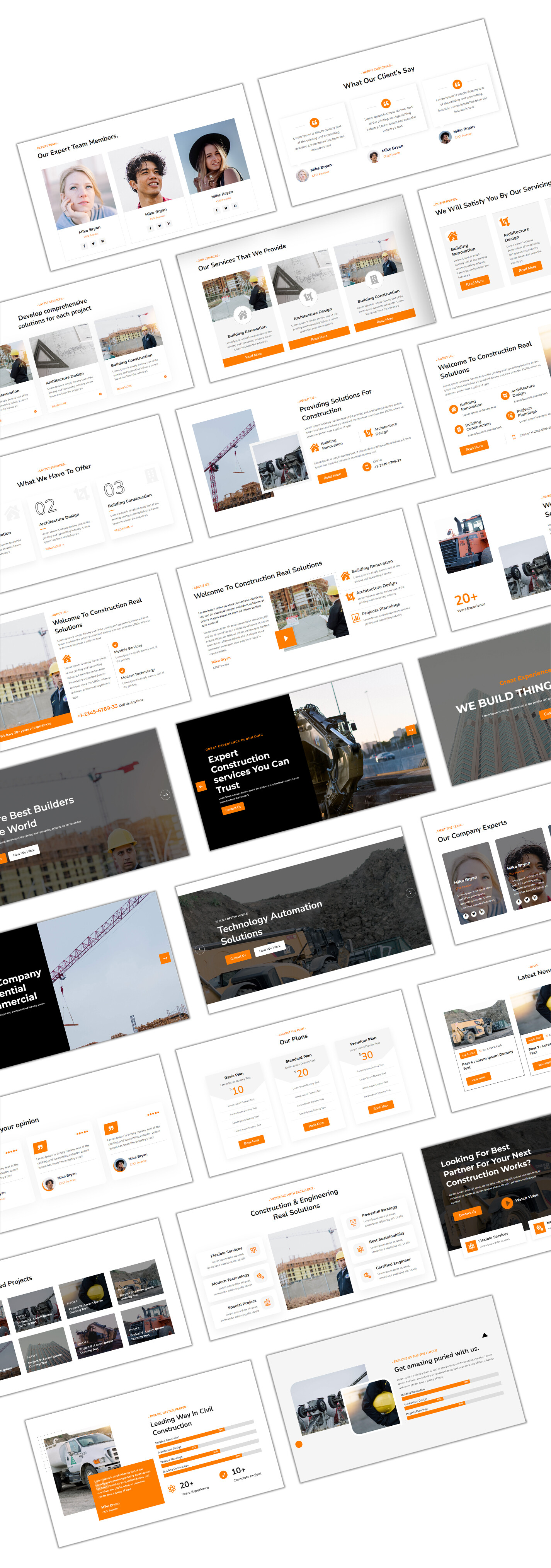 Divi Construction and Architecture Theme