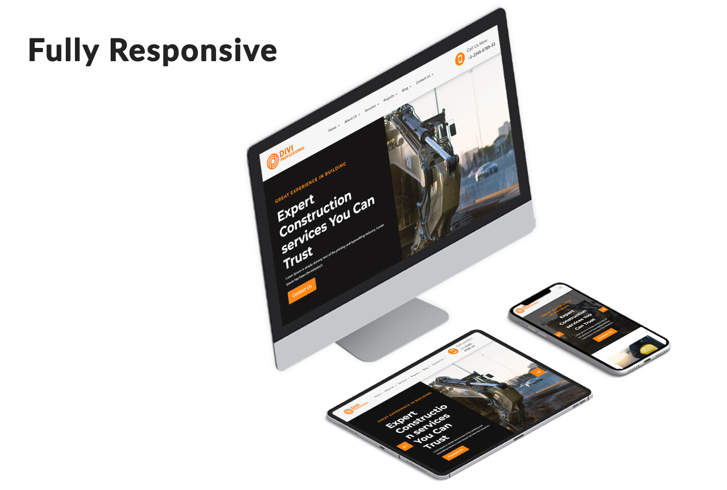 Divi Construction and Architecture Theme