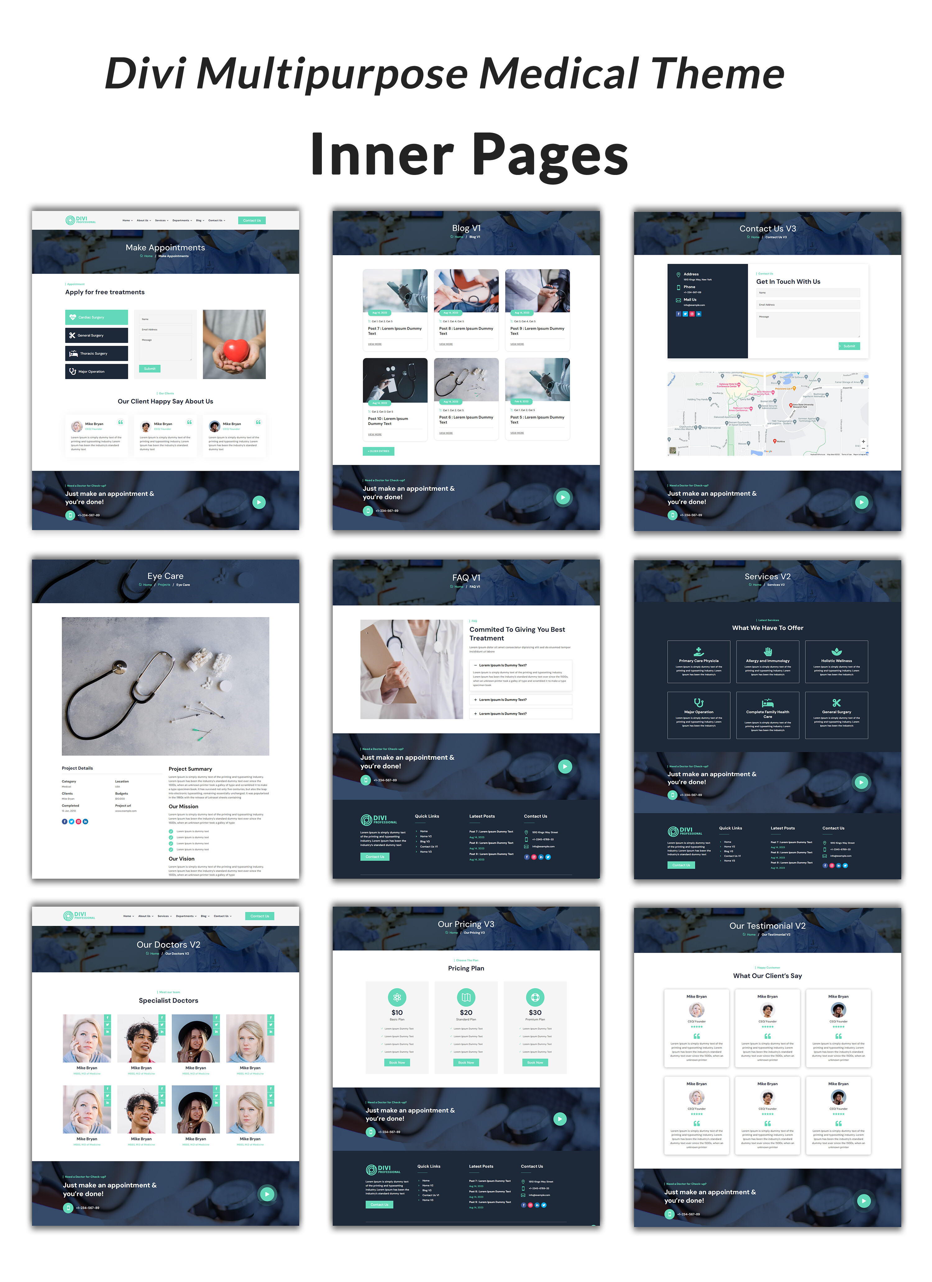 Divi Multipurpose Medical Theme