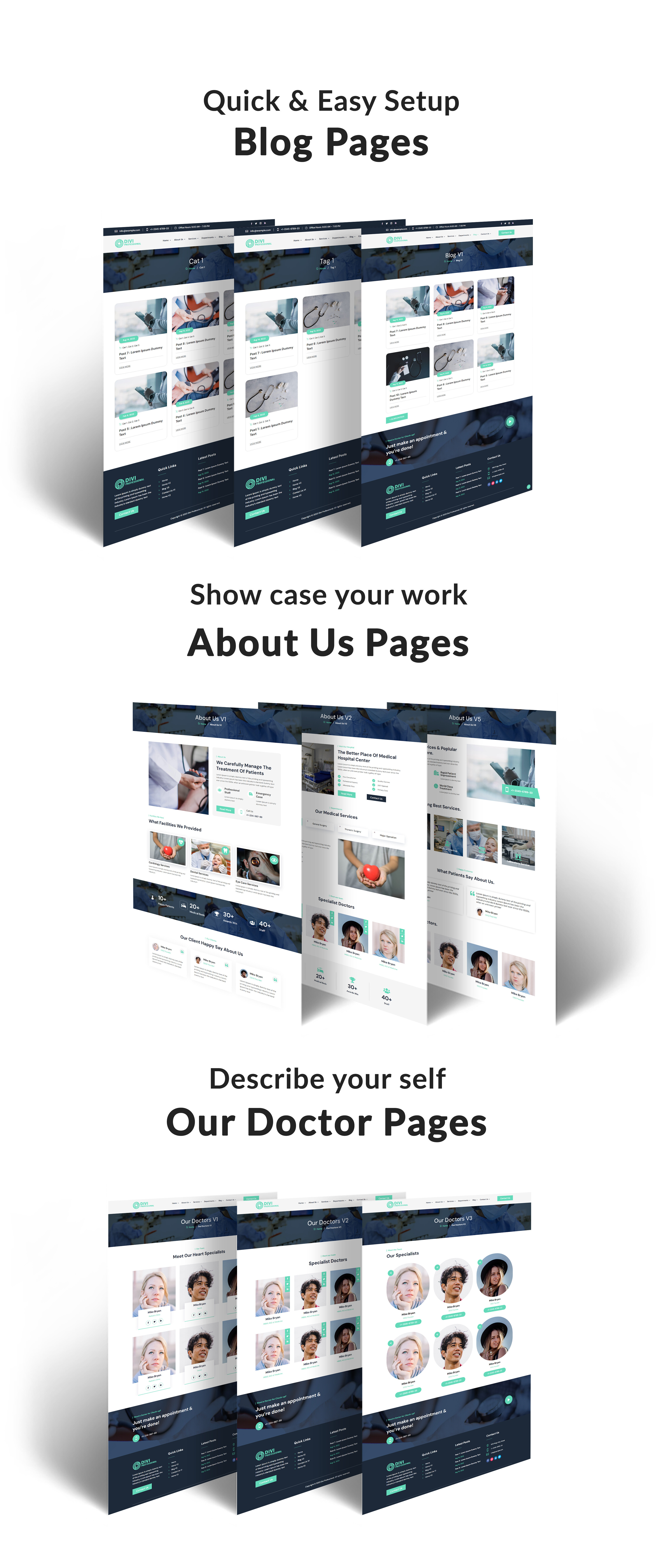 Divi Multipurpose Medical Theme