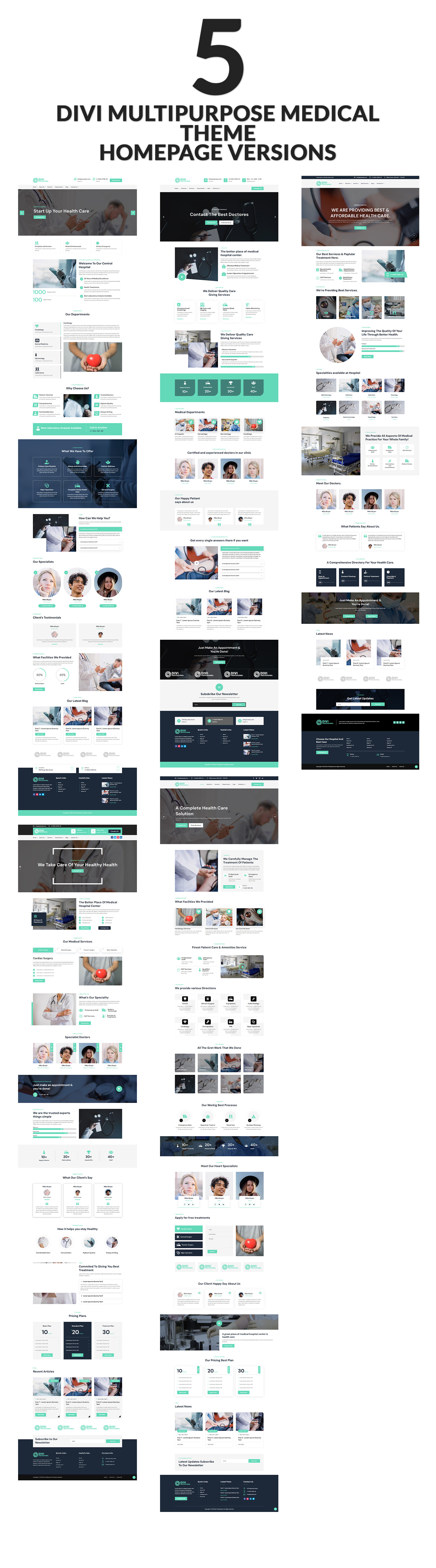 Divi Multipurpose Medical Theme
