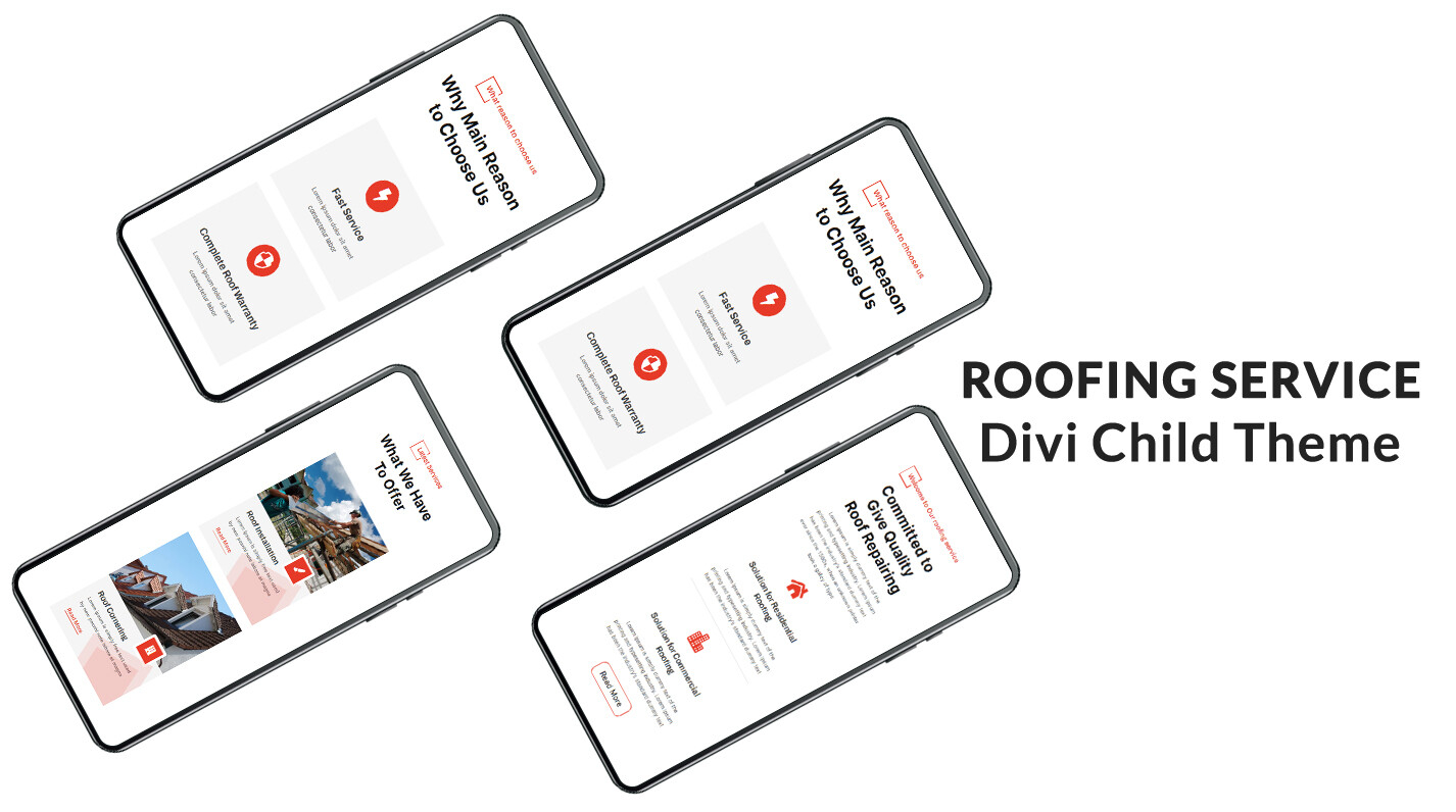 Divi Roofing Services Theme