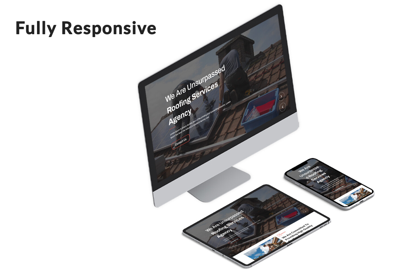 Divi Roofing Services Theme