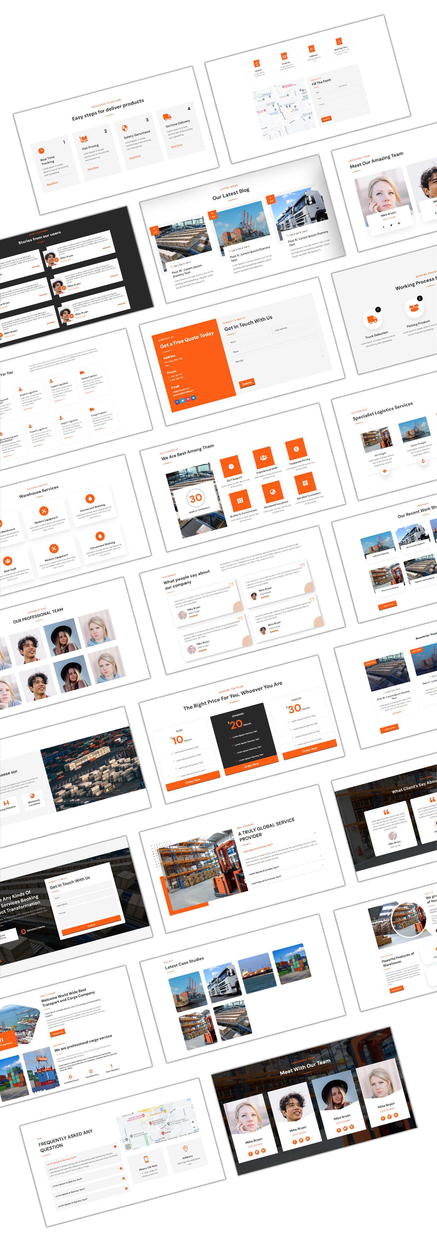 Divi Transport & Logistics Theme