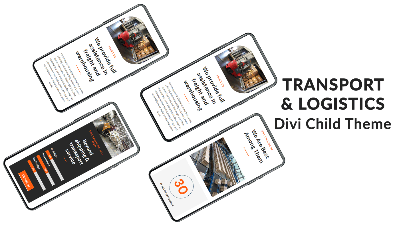 Divi Transport & Logistics Theme
