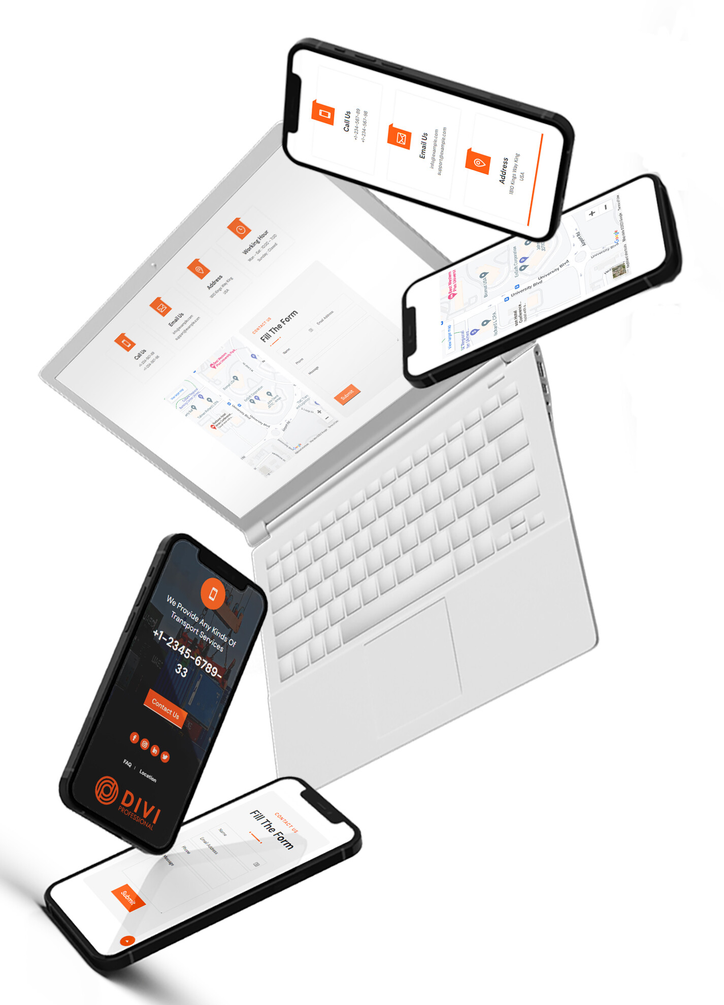 Divi Transport & Logistics Theme