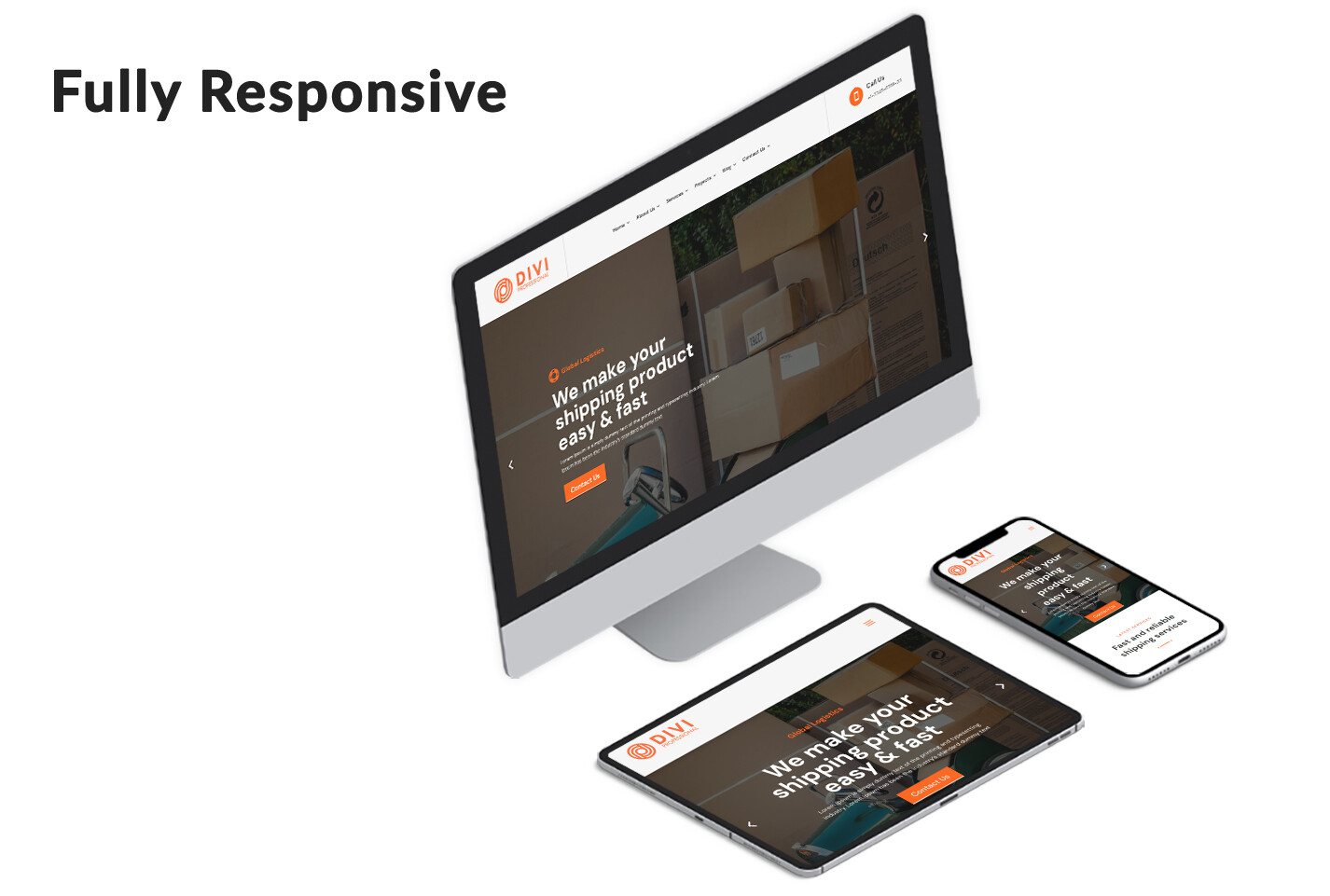 Divi Transport & Logistics Theme
