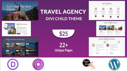 Divi Travel Agency Theme