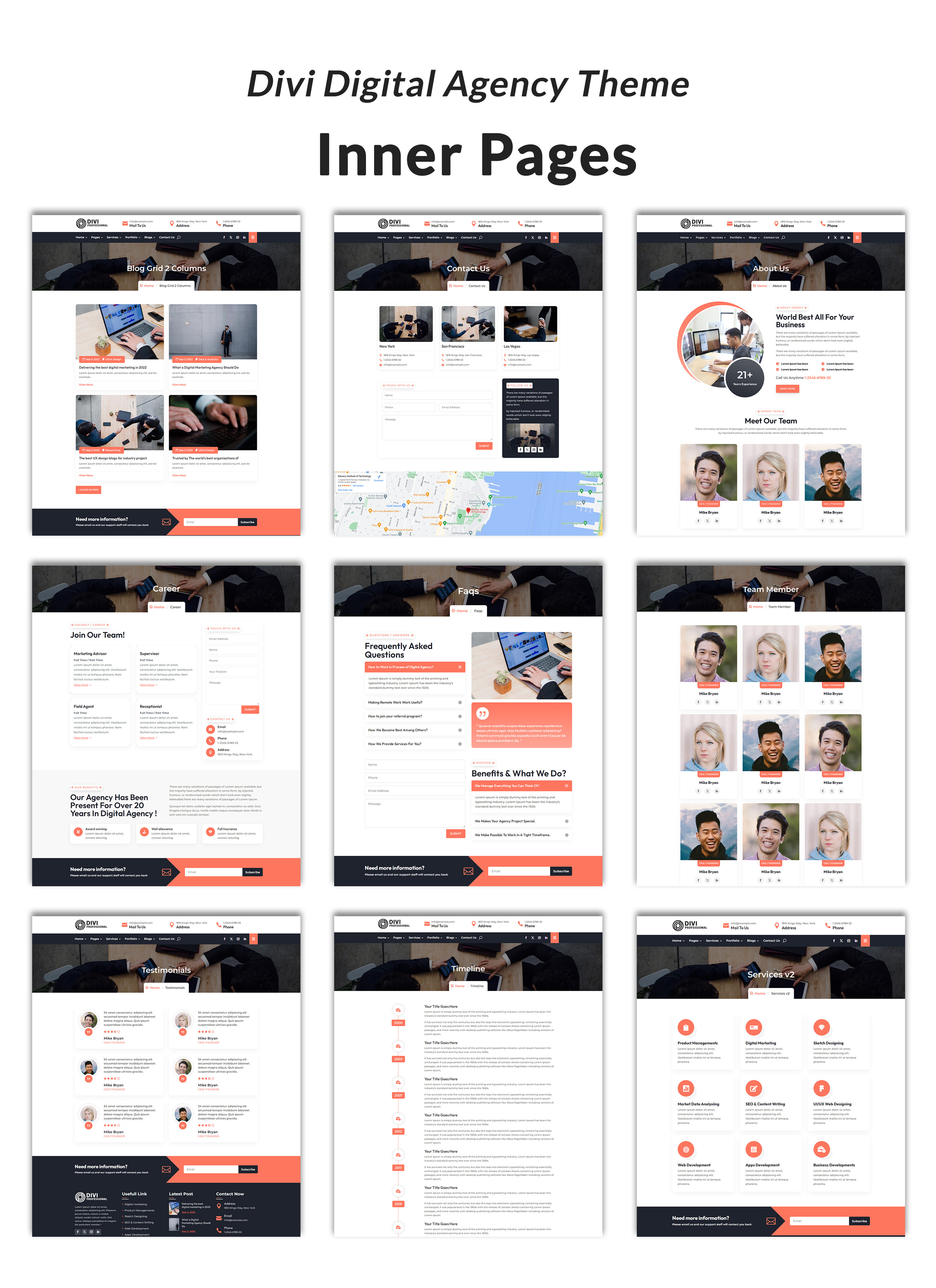 Divi Digital Agency Theme