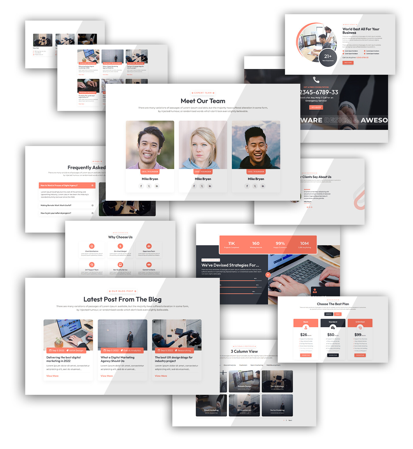 Divi Digital Agency Theme