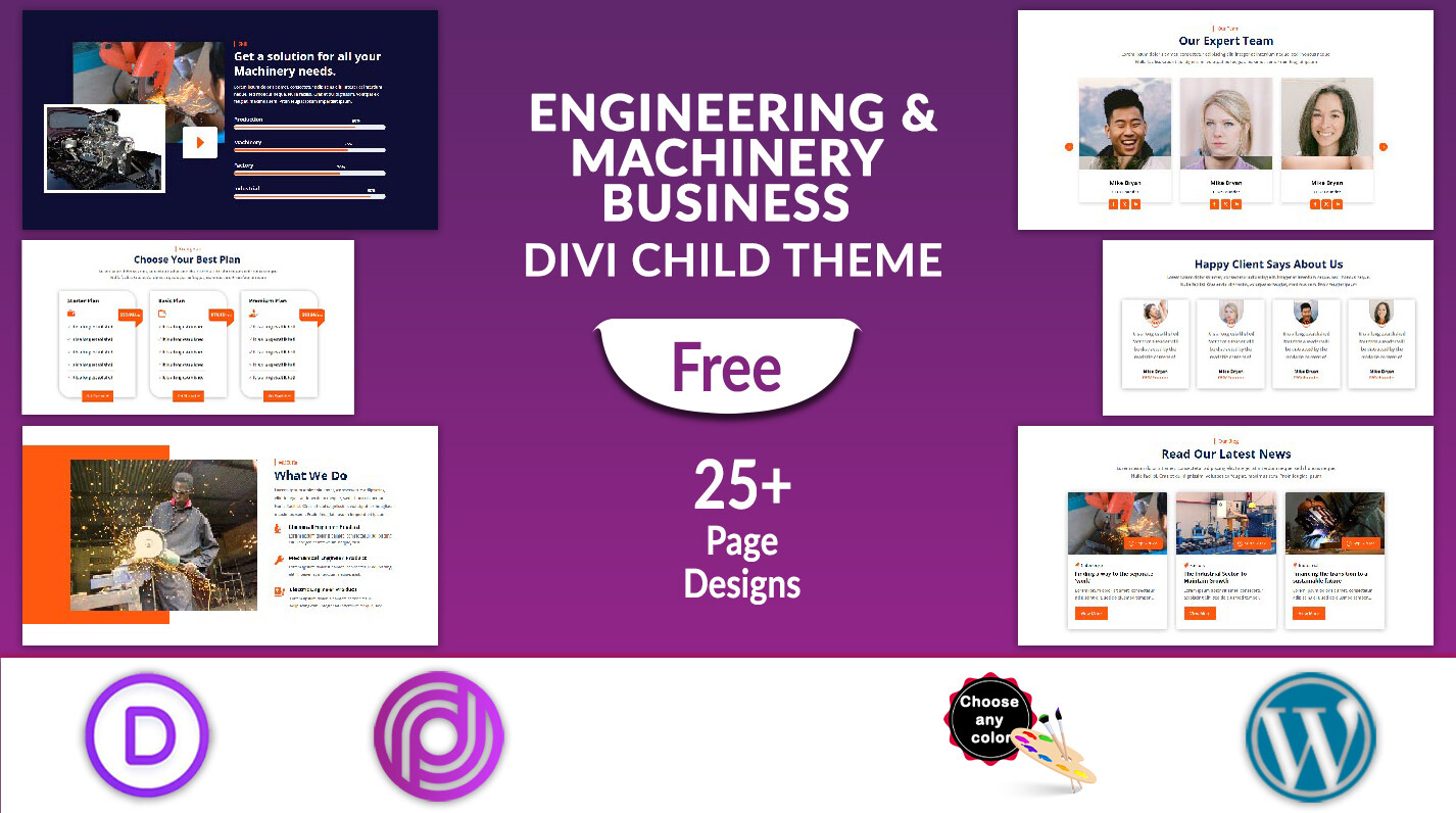 Divi Engineering Theme