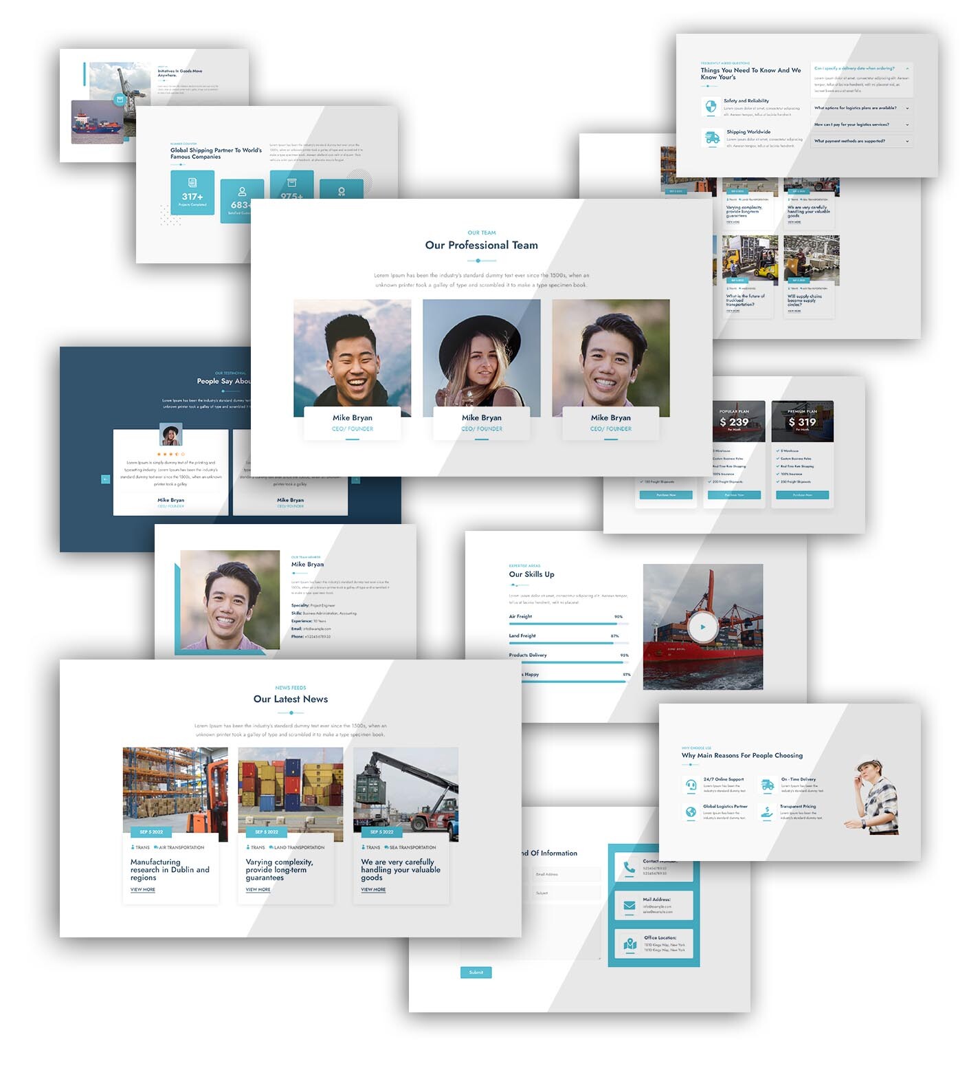 Divi Logistics Child Theme