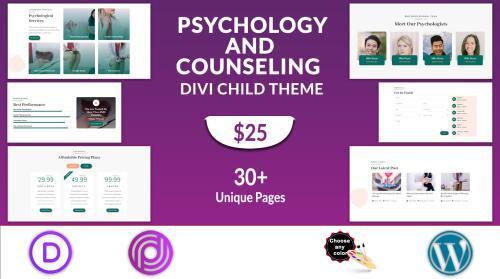 Divi Psychology and Counseling Theme