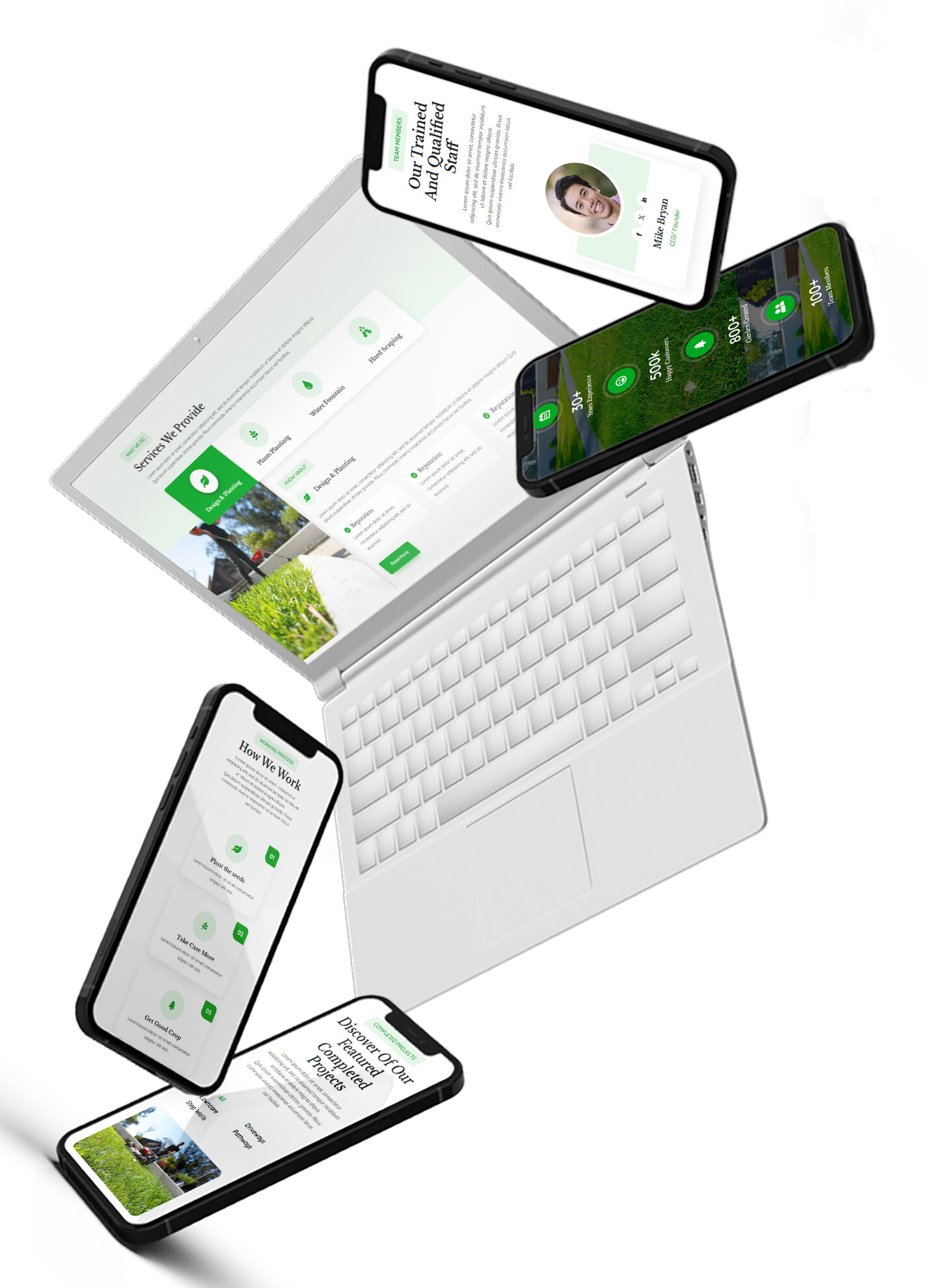 Divi Lawn Services Theme