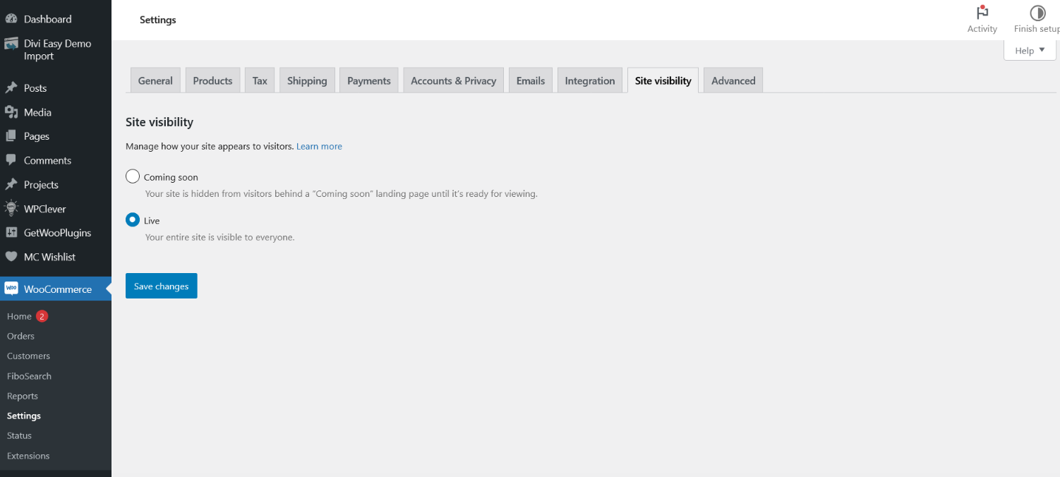 Divi Woocommerce Child Theme Documentation [Plugin Base]
