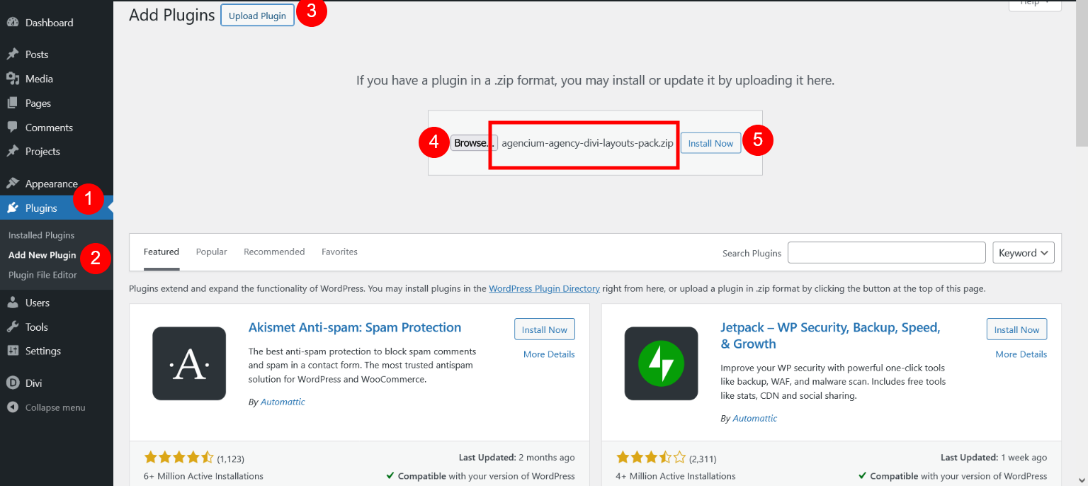 How to import Divi Layouts Pack? 2 Divi Layouts Pack