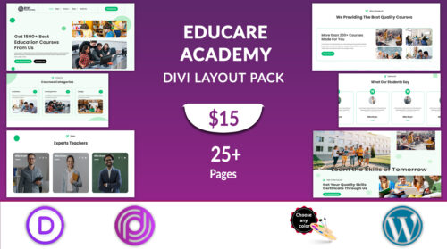 Divi Academy Layouts Pack