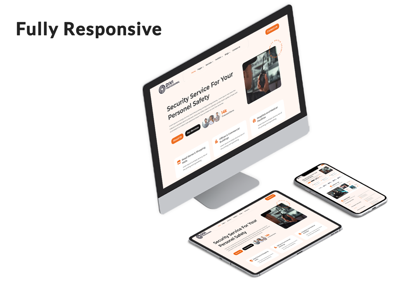 Divi Pet Care Layout
