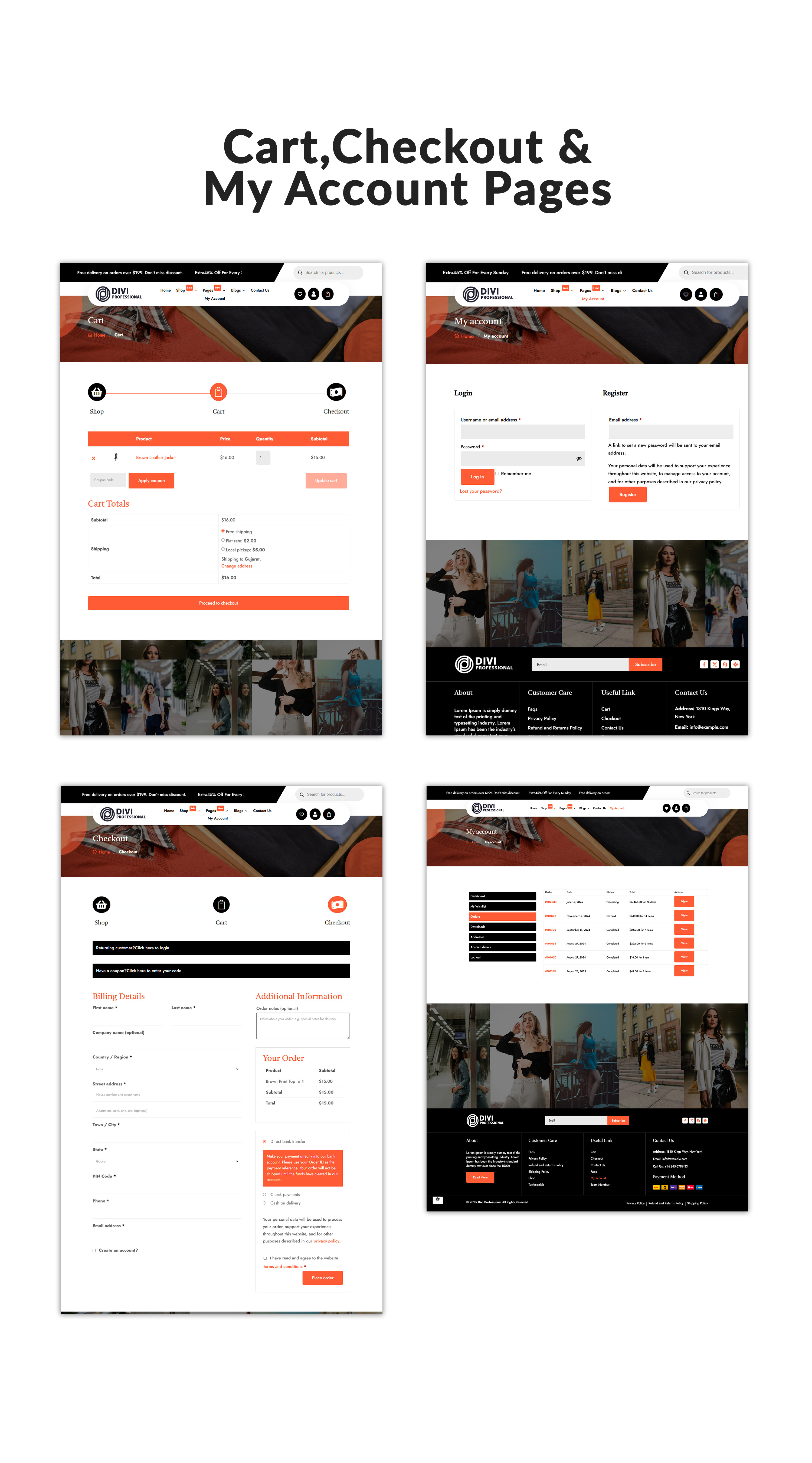 Divi Classic Shop WooCommerce Child Theme
