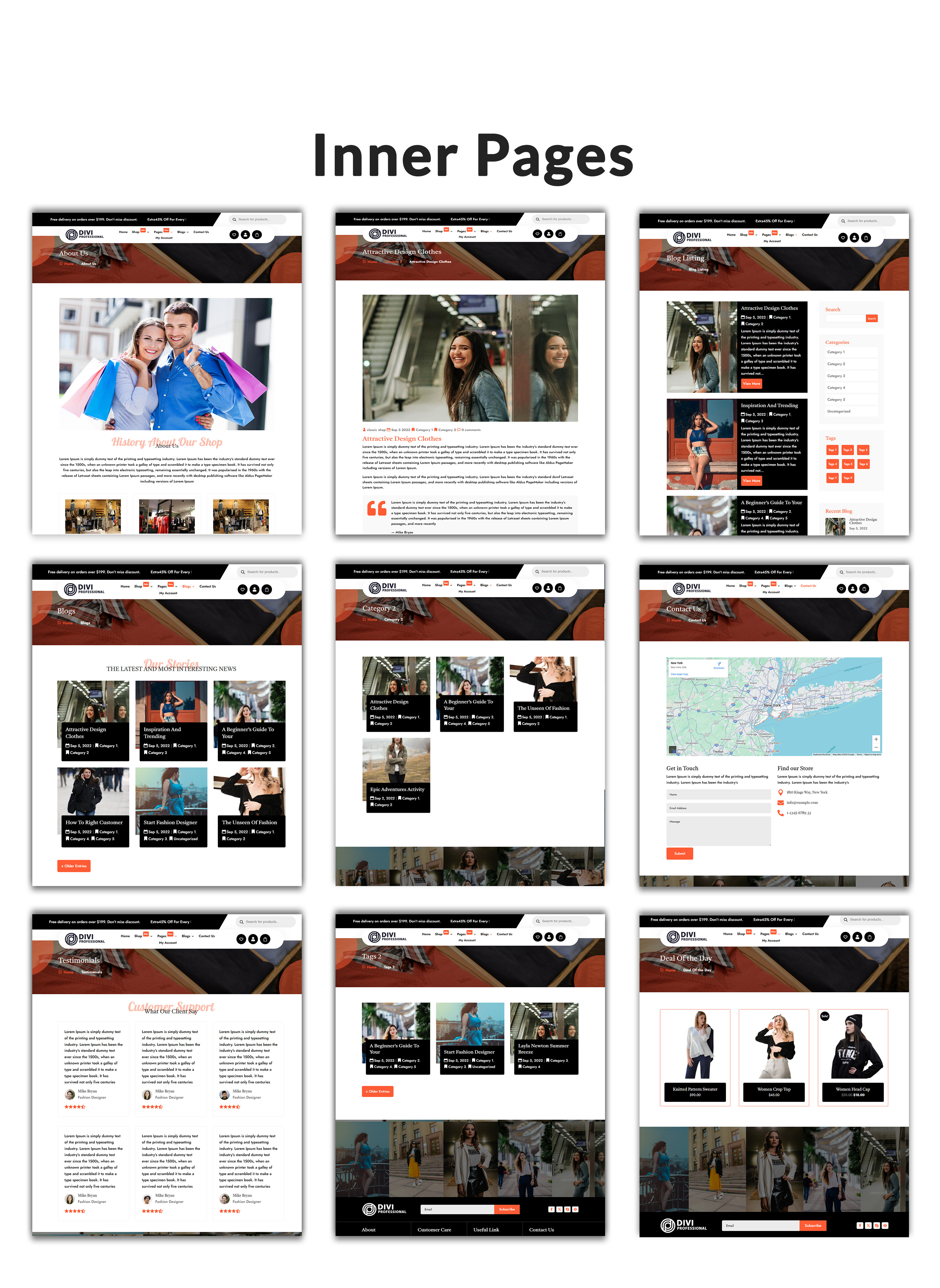 Divi Classic Shop WooCommerce Child Theme