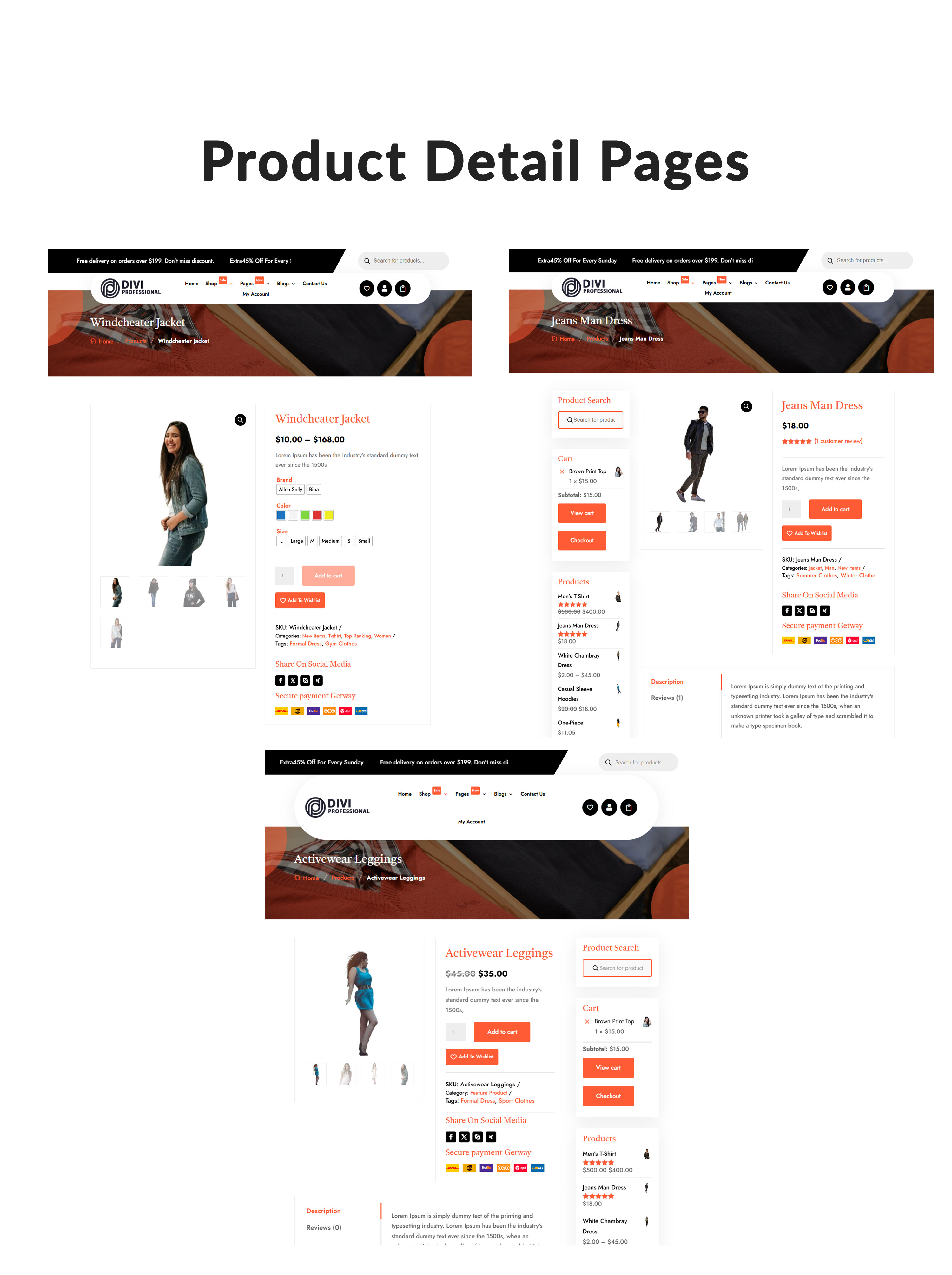 Divi Classic Shop WooCommerce Child Theme