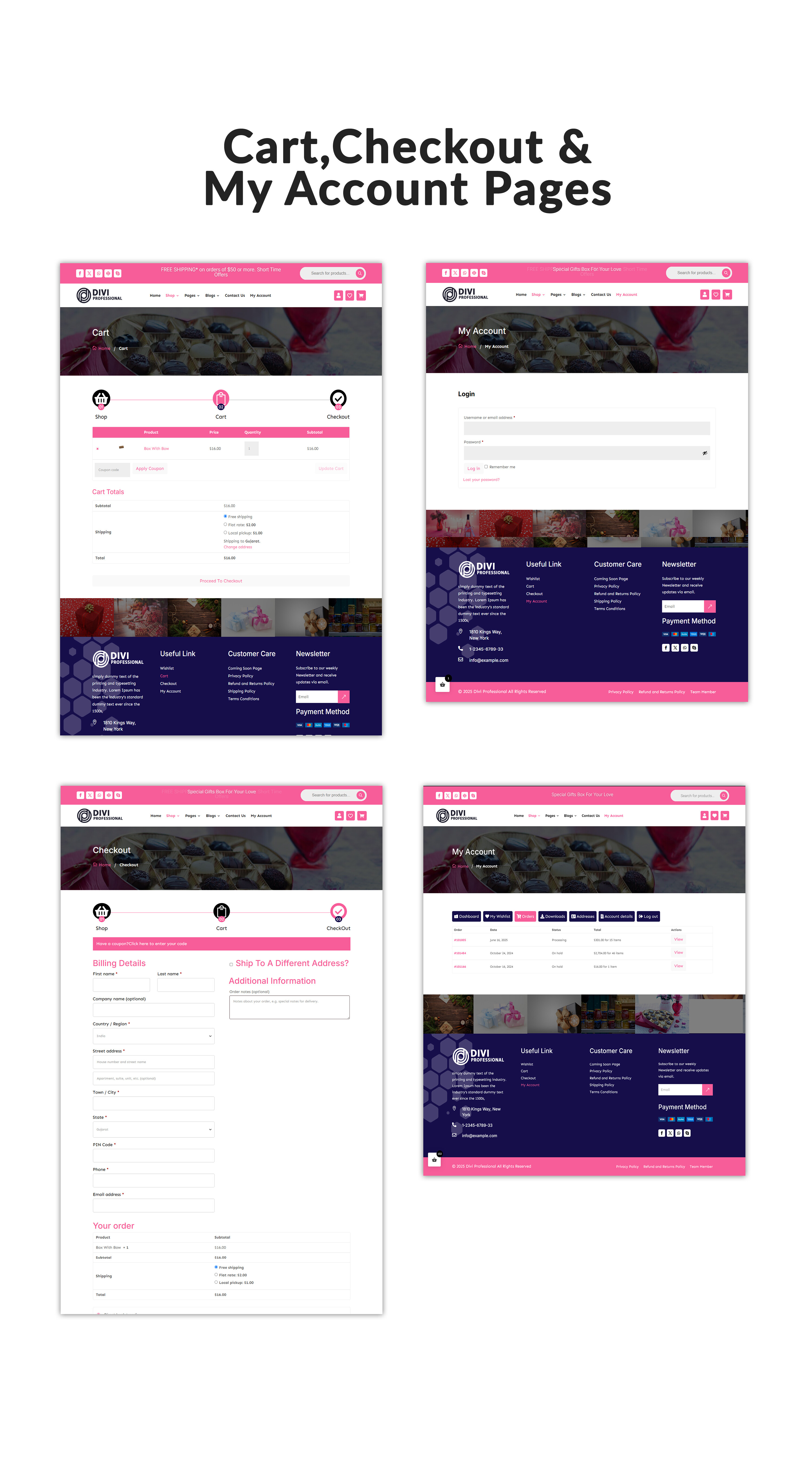 Divi Gift Shop Theme