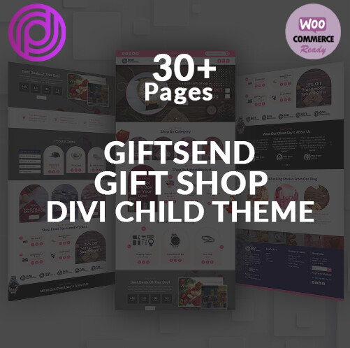 Divi Gift Shop Theme