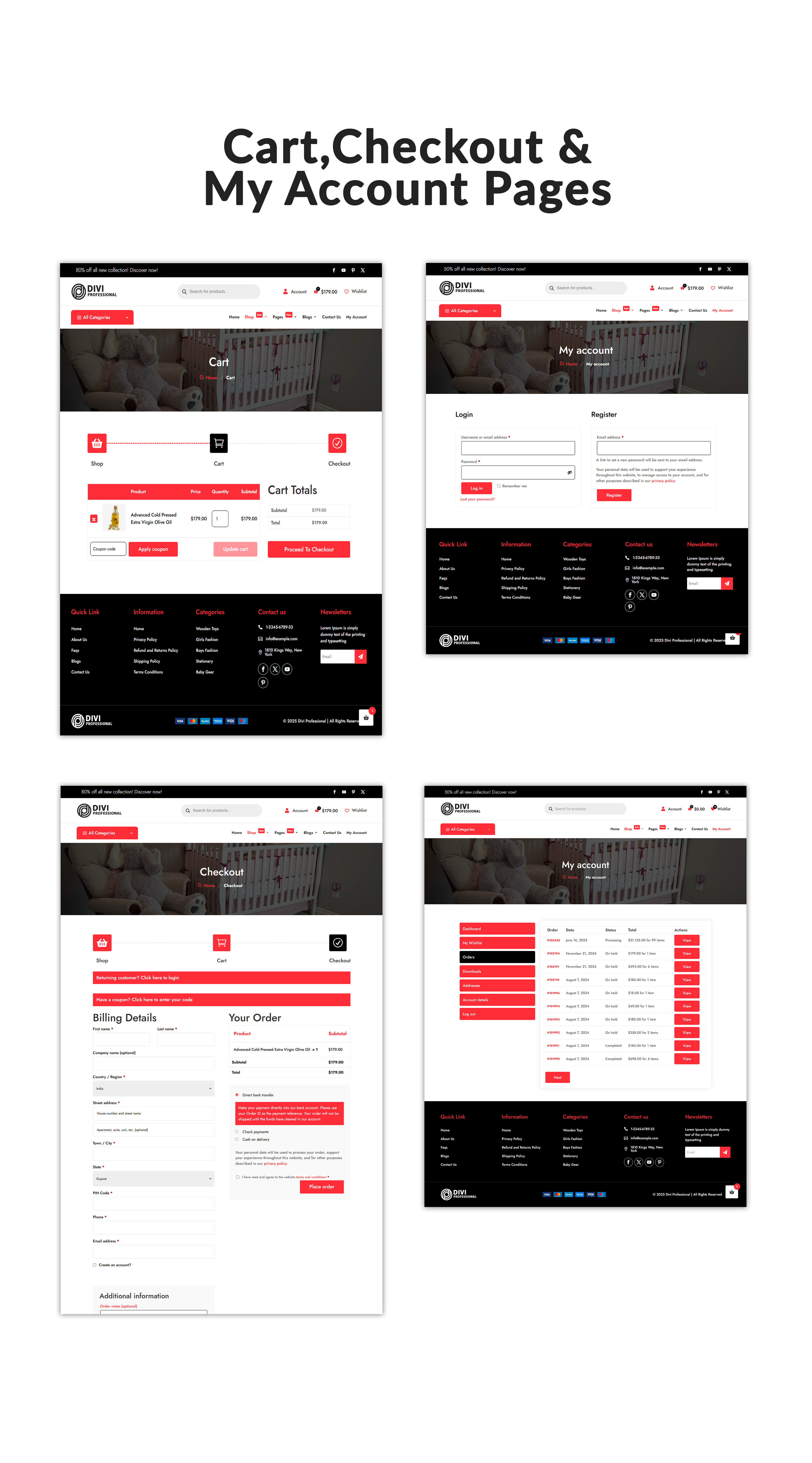 Divi Kids Store WooCommerce Child Theme