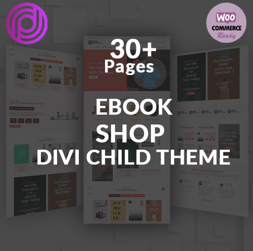 Divi eBook Shop Theme