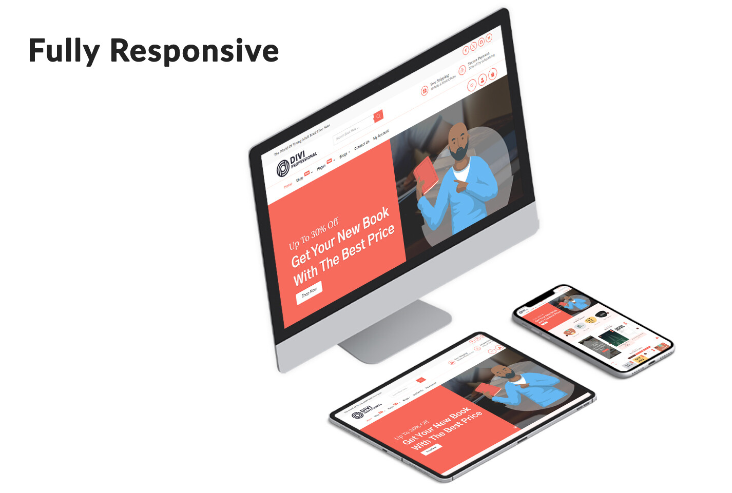 Divi eBook Shop Theme