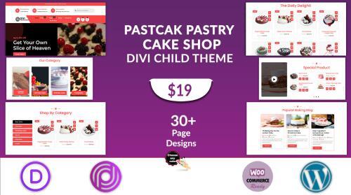 Divi Pastry and Cake Shop WooCommerce Theme