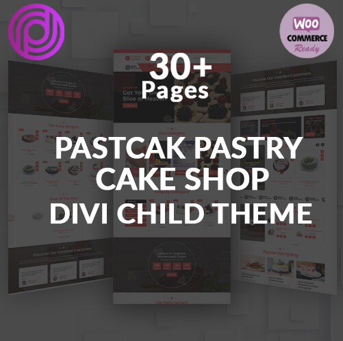 Divi Pastry and Cake Shop Theme
