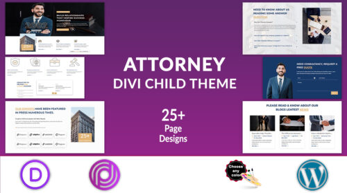 Divi Attorney Theme