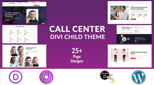 Divi Call Center Theme