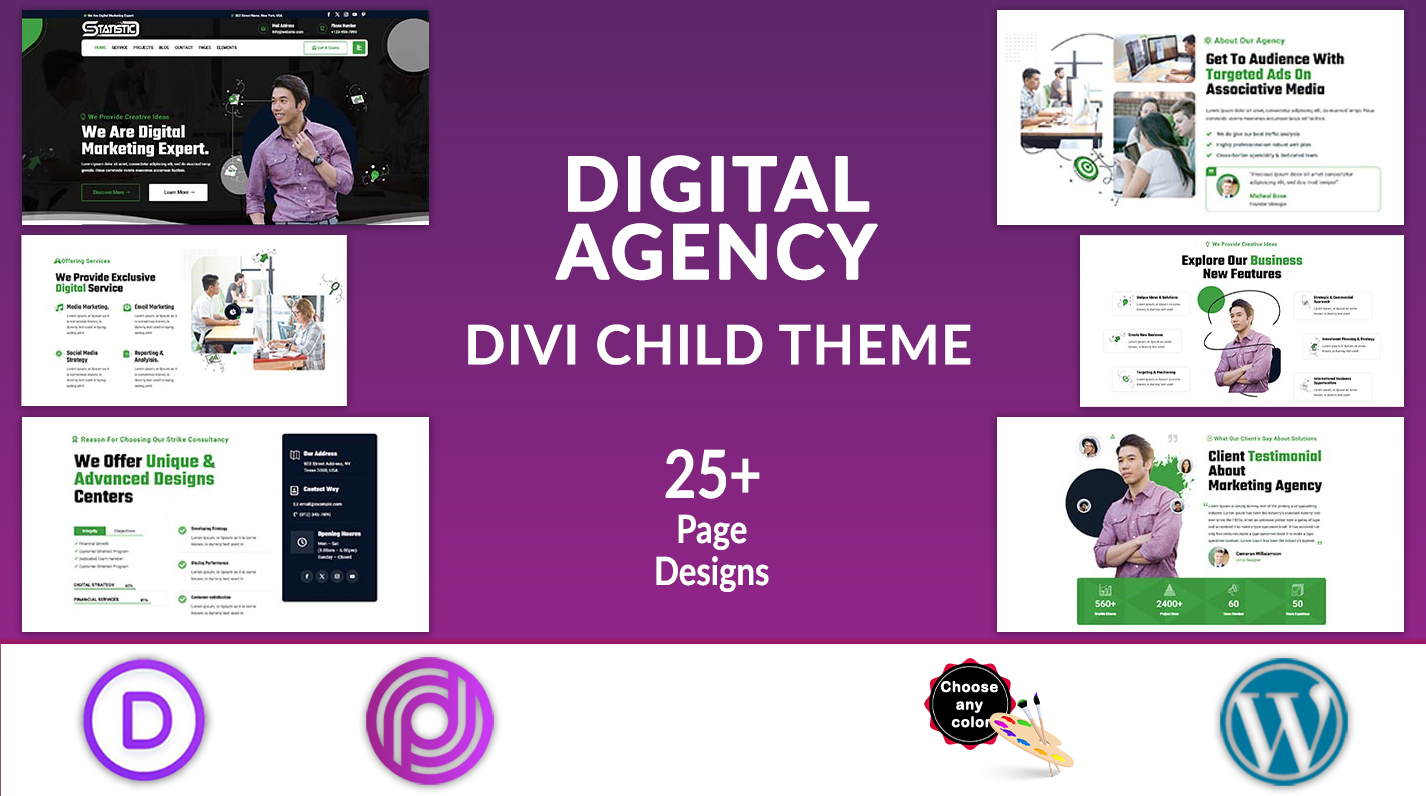 Divi Digital Agency Theme