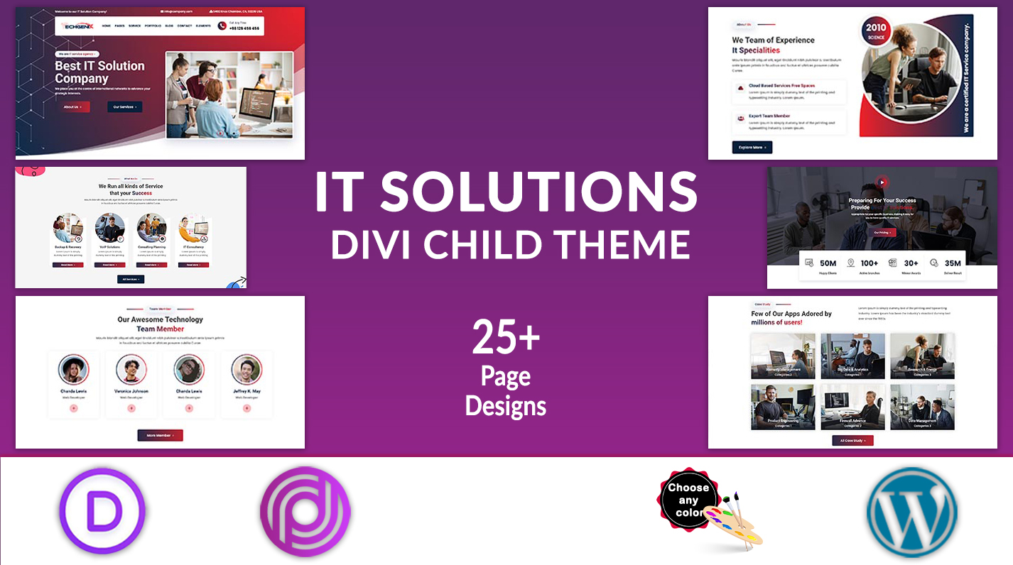 Divi IT Solutions Theme