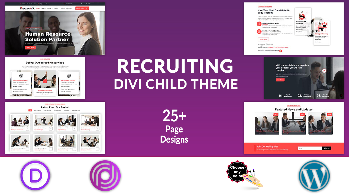 Divi Recruiting Theme