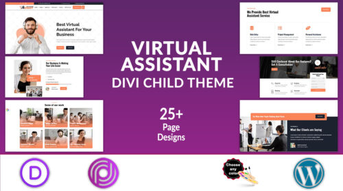 Divi Virtual Assistant Theme