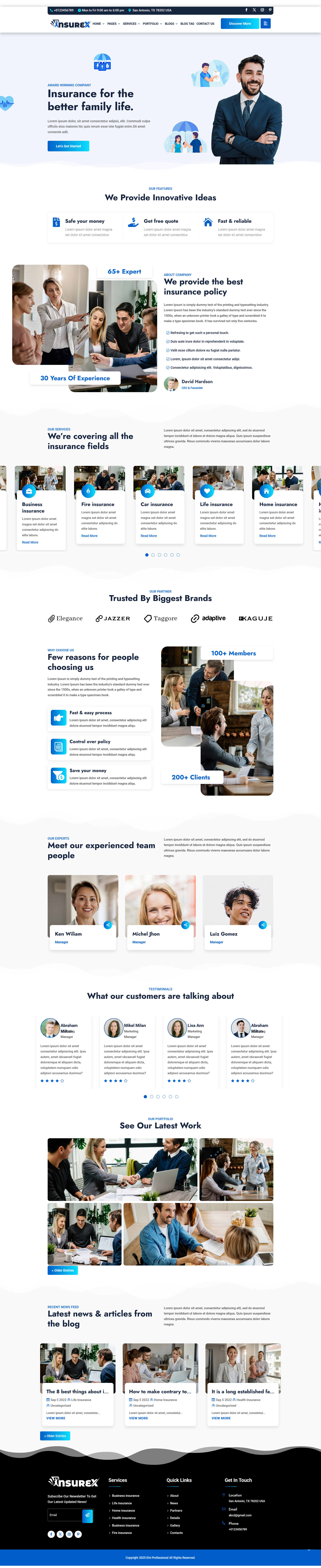 Divi Logistics Child Theme