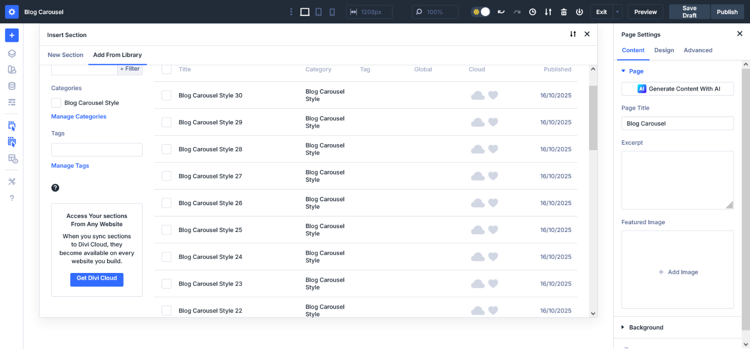 Divi Layouts Pack