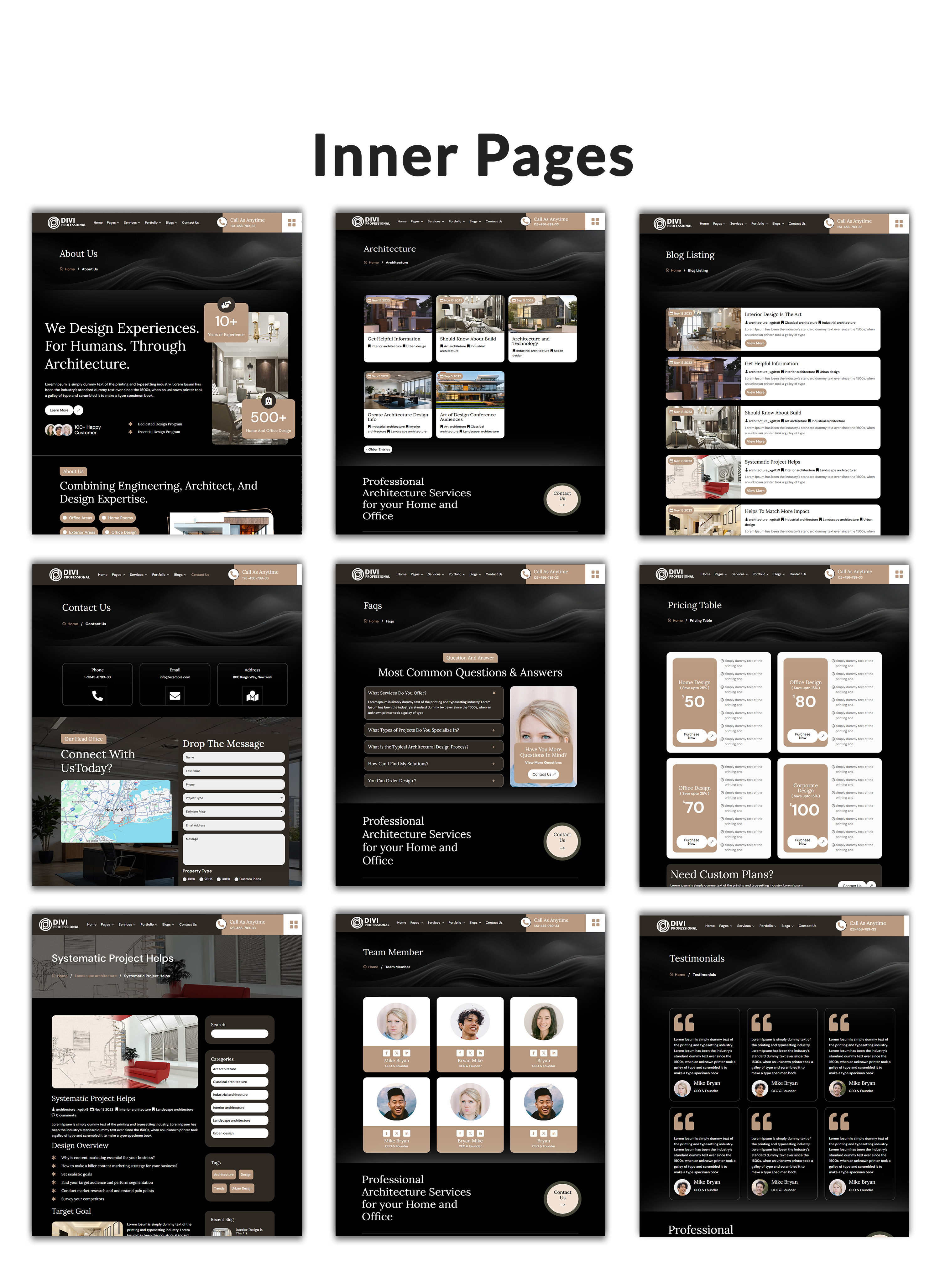 Divi Architecture Child Theme