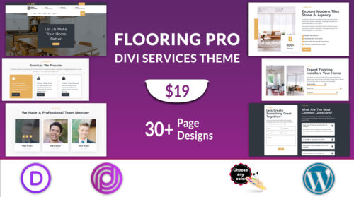 Divi Flooring Theme
