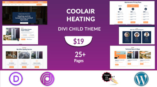 Divi Heating Theme