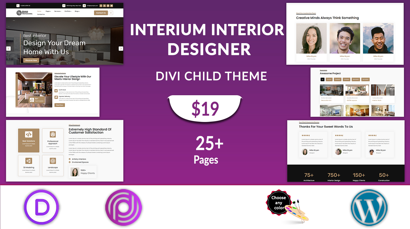 Divi Interior Designer Theme Divi Interior Designer Theme