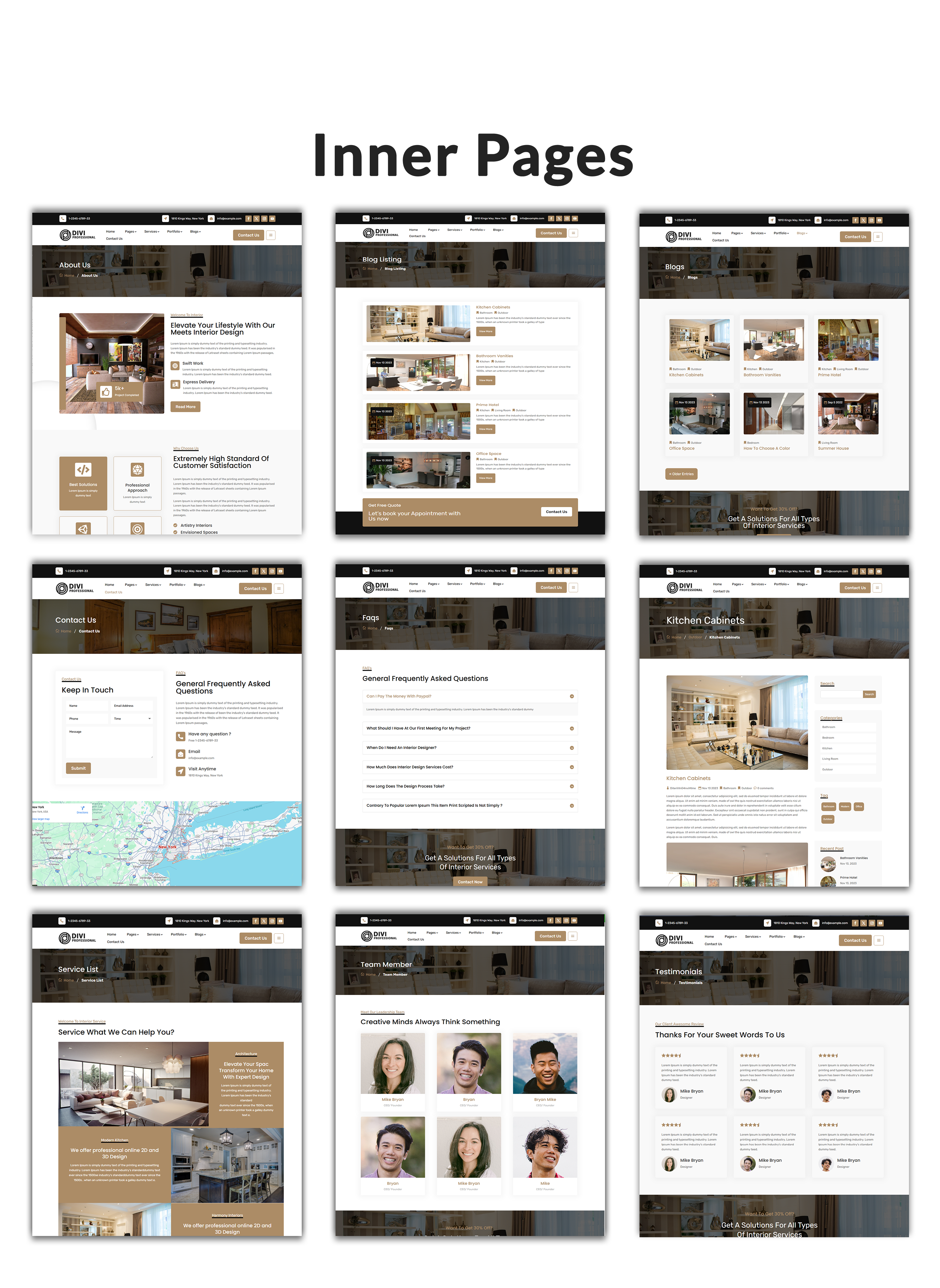 Divi Interior Designer Child Theme