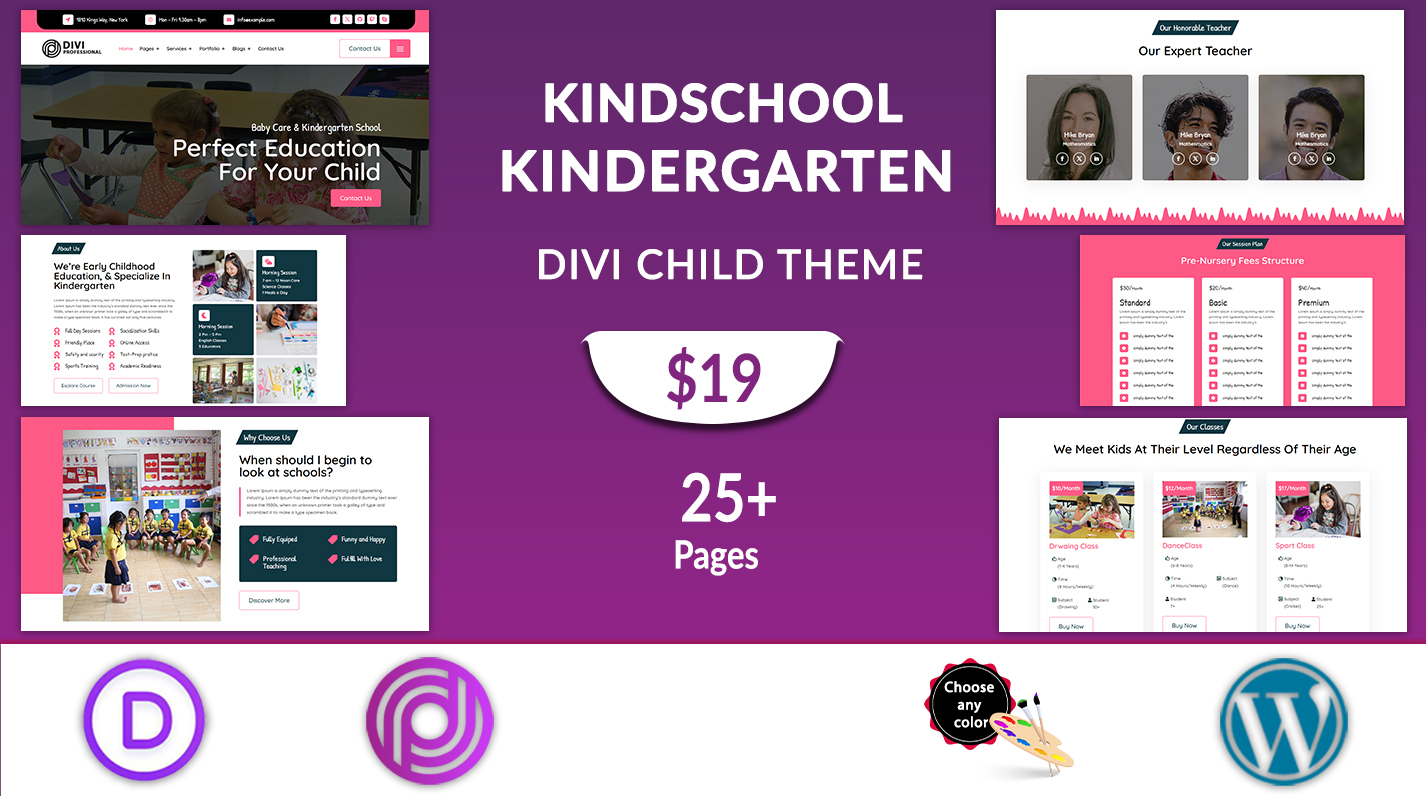 Divi Kindergarten Theme Divi Kindergarten Theme