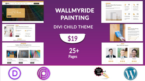 Divi Painting Theme