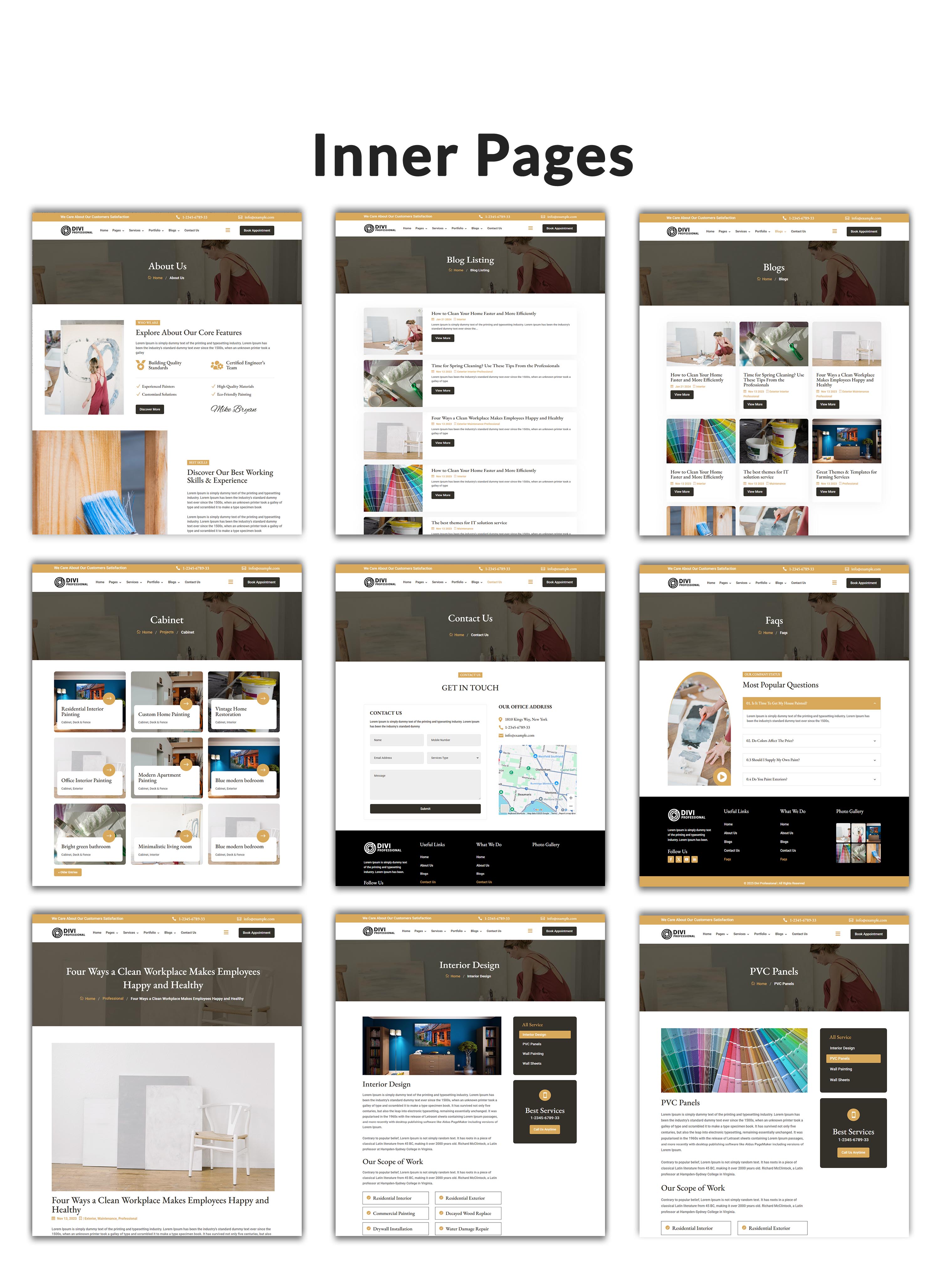 Divi Painting Child Theme