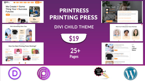 vi Printing Press Theme