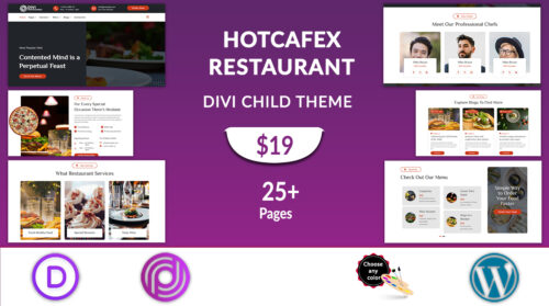 Divi Restaurant Theme
